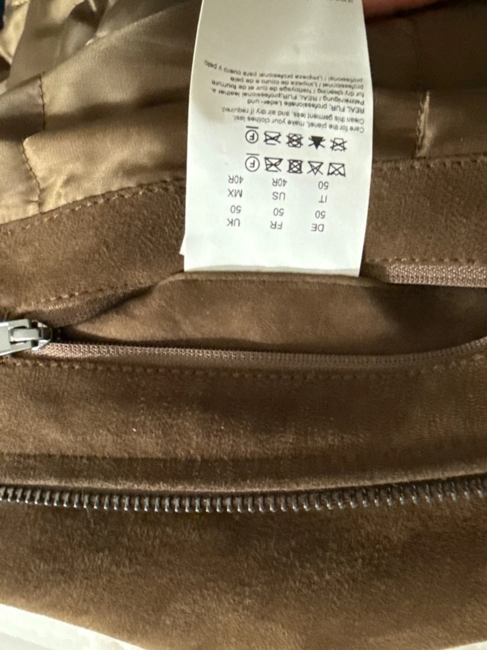 Boss suede jacket